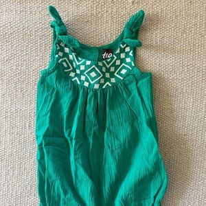 Tea Collection bodysuit 12-18 months